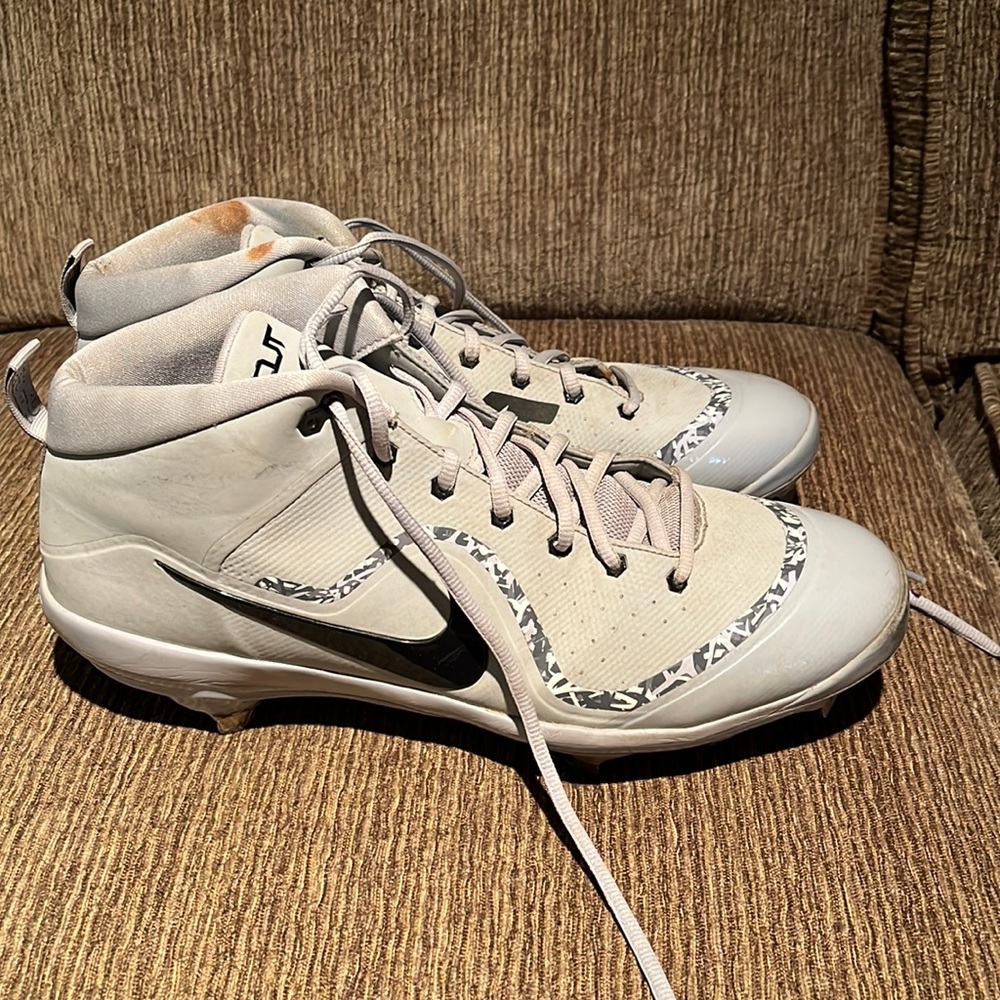 Nike Force Air Trout Pro Baseball Cleats Metal 13 … Gem